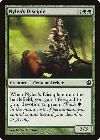 Nylea's Disciple [Theros] | Cracking-Singles