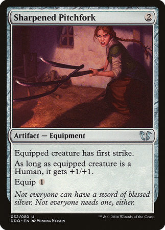 Sharpened Pitchfork [Duel Decks: Blessed vs. Cursed] | Cracking-Singles