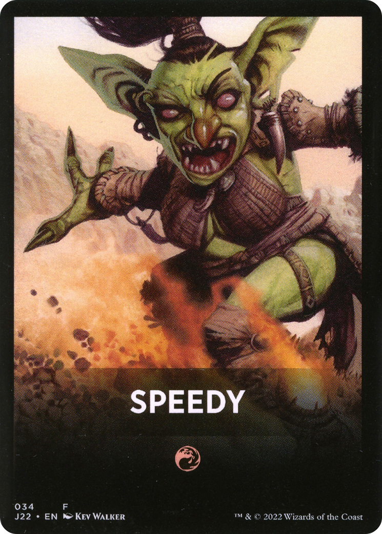 Speedy Theme Card [Jumpstart 2022 Front Cards] | Cracking-Singles