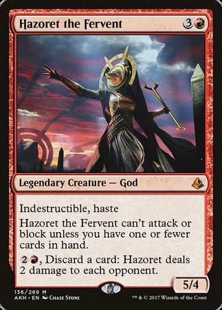 Hazoret the Fervent [Amonkhet] | Cracking-Singles