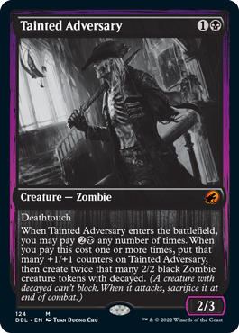 Tainted Adversary [Innistrad: Double Feature] | Cracking-Singles