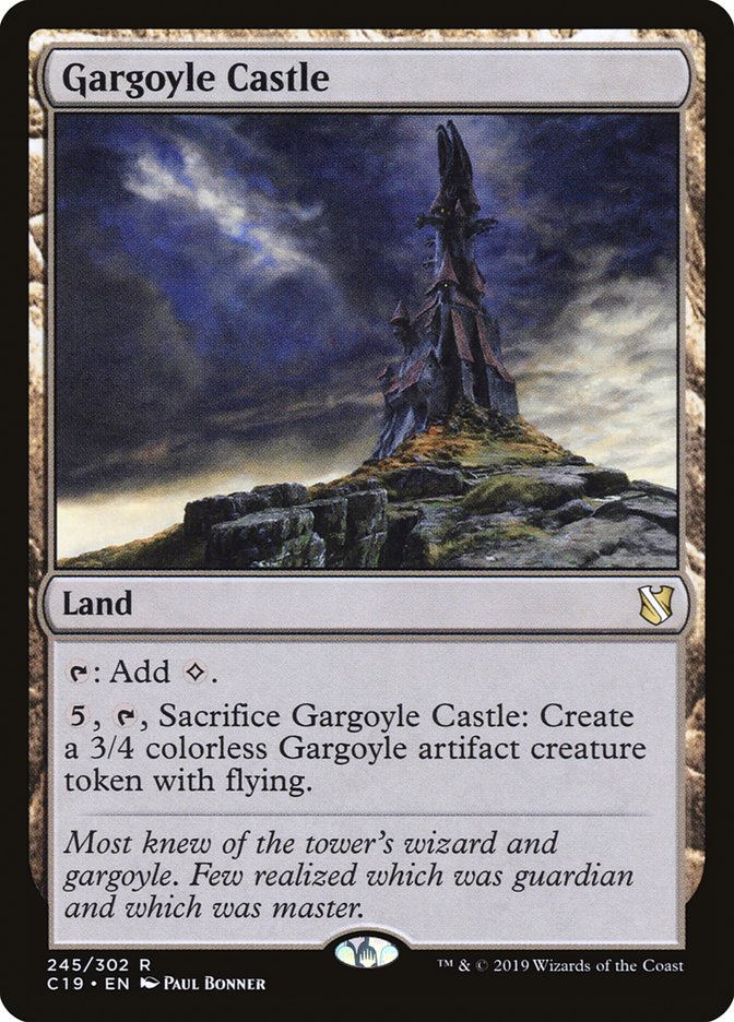 Gargoyle Castle [Commander 2019] | Cracking-Singles