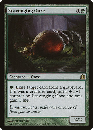Scavenging Ooze [Commander 2011] | Cracking-Singles