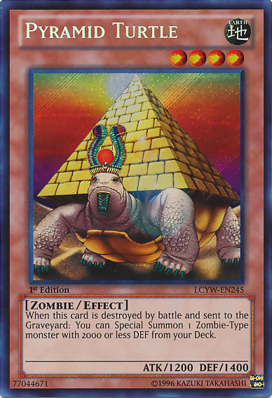 Pyramid Turtle [LCYW-EN245] Secret Rare | Cracking-Singles