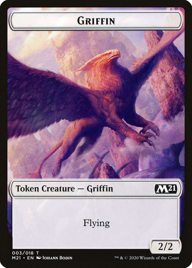 Griffin Token [Core Set 2021] | Cracking-Singles