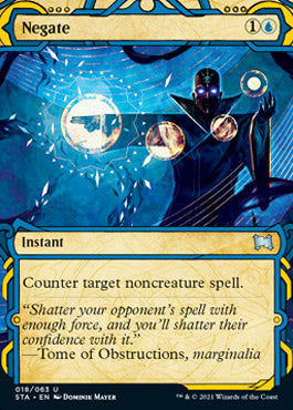 Negate (Etched Foil) [Strixhaven Mystical Archive] | Cracking-Singles