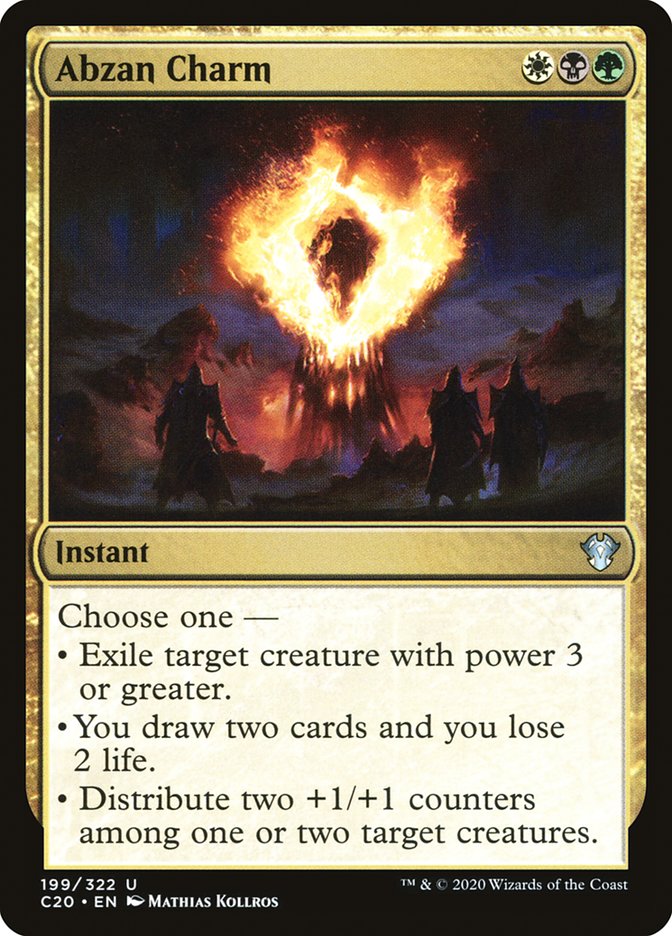 Abzan Charm [Commander 2020] | Cracking-Singles