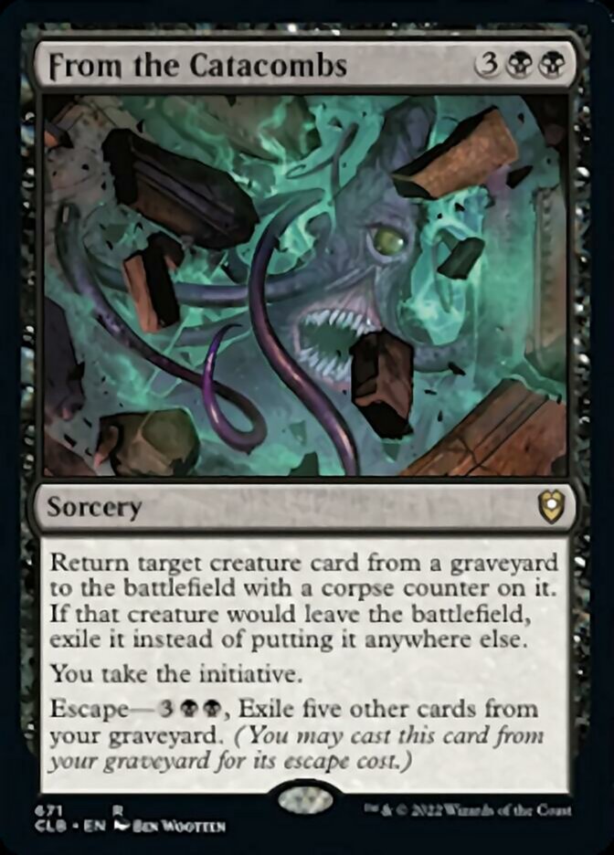 From the Catacombs [Commander Legends: Battle for Baldur's Gate] | Cracking-Singles