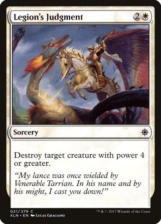 Legion's Judgment [Ixalan] | Cracking-Singles
