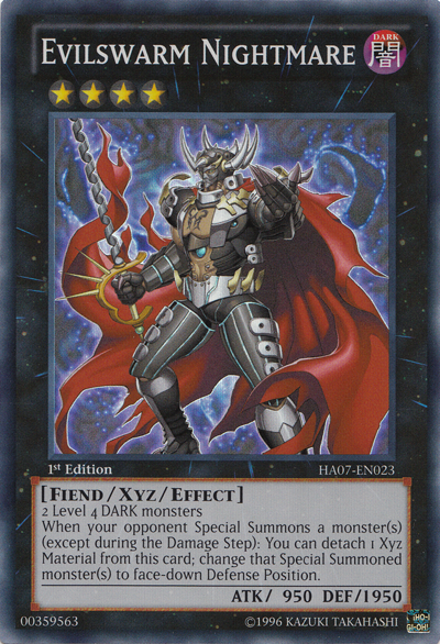 Evilswarm Nightmare [HA07-EN023] Super Rare | Cracking-Singles