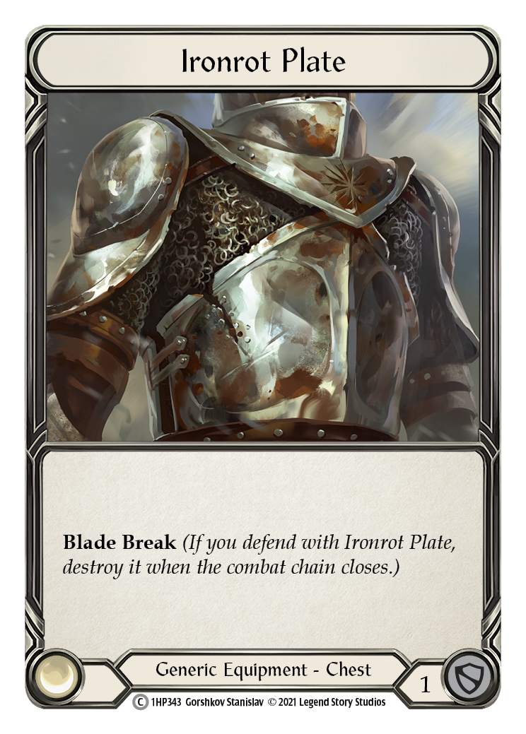 Ironrot Plate [1HP343] | Cracking-Singles