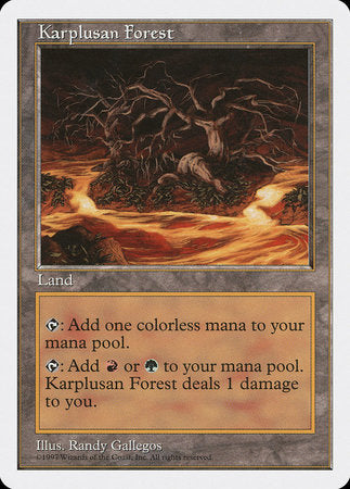 Karplusan Forest [Fifth Edition] | Cracking-Singles