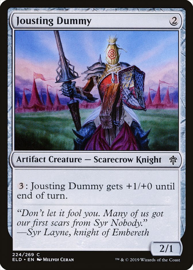 Jousting Dummy [Throne of Eldraine] | Cracking-Singles
