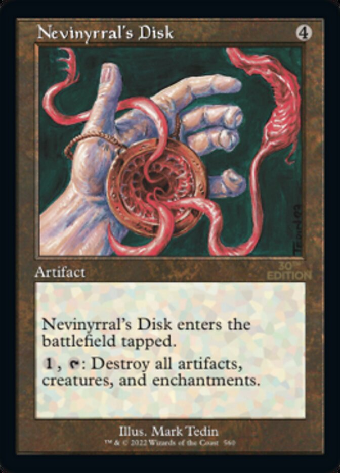 Nevinyrral's Disk (Retro) [30th Anniversary Edition] | Cracking-Singles