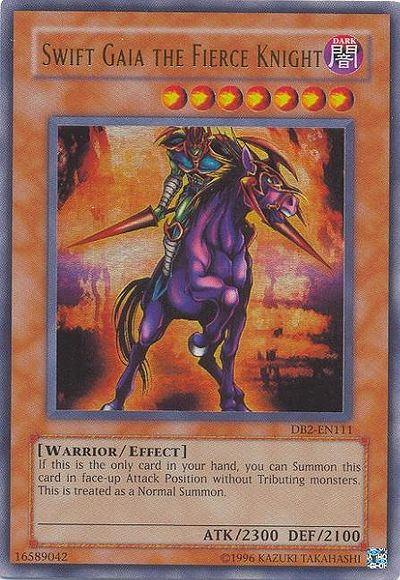 Swift Gaia the Fierce Knight [DB2-EN111] Ultra Rare | Cracking-Singles