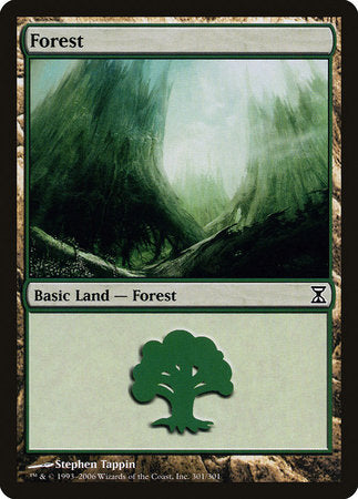 Forest (301) [Time Spiral] | Cracking-Singles