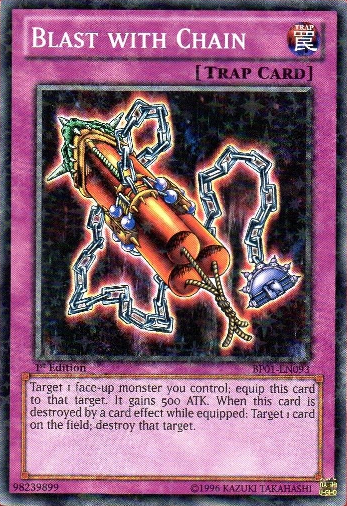 Blast with Chain [BP01-EN093] Starfoil Rare | Cracking-Singles