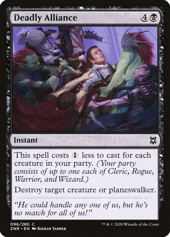 Deadly Alliance [Zendikar Rising] | Cracking-Singles