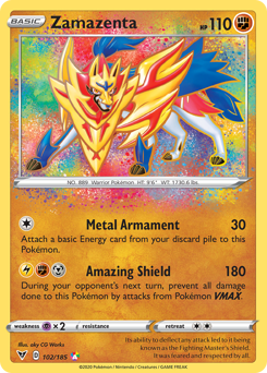 Zamazenta (102/185) [Sword & Shield: Vivid Voltage] | Cracking-Singles