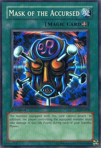 Mask of the Accursed [LON-019] Super Rare | Cracking-Singles