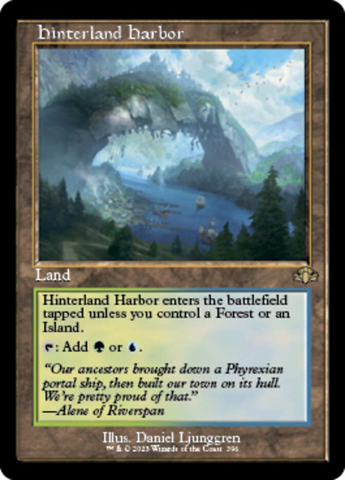 Hinterland Harbor (Retro) [Dominaria Remastered] | Cracking-Singles