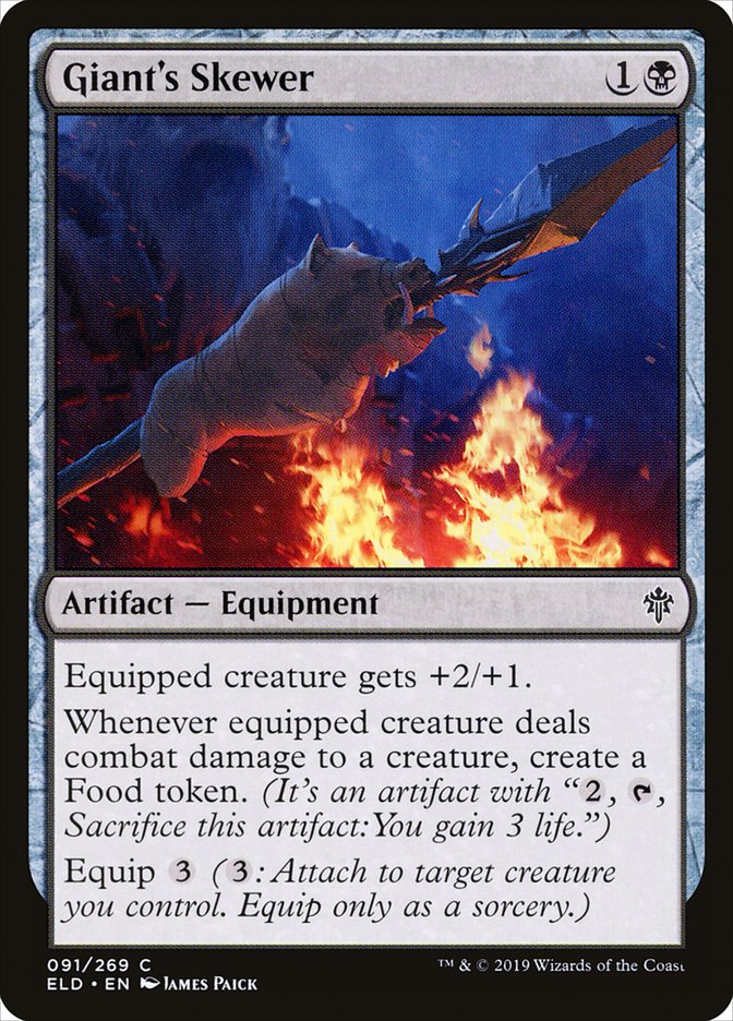 Giant's Skewer [Throne of Eldraine] | Cracking-Singles