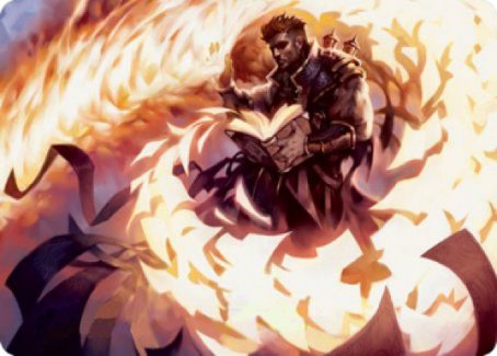 Revel in Silence Art Card [Strixhaven: School of Mages Art Series] | Cracking-Singles