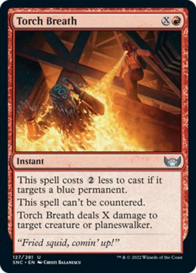 Torch Breath [Streets of New Capenna] | Cracking-Singles