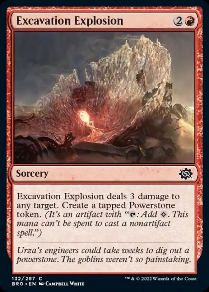 Excavation Explosion [The Brothers' War] | Cracking-Singles