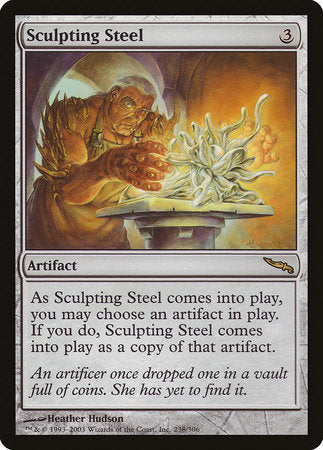 Sculpting Steel [Mirrodin] | Cracking-Singles