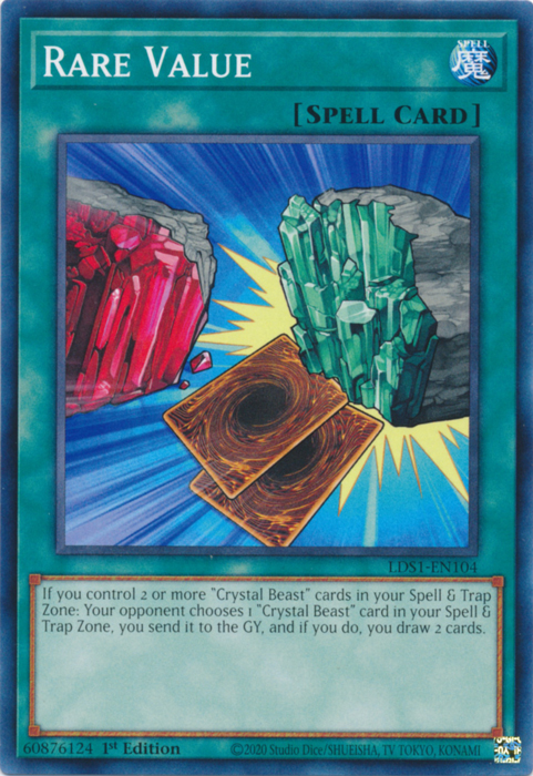 Rare Value [LDS1-EN104] Common | Cracking-Singles