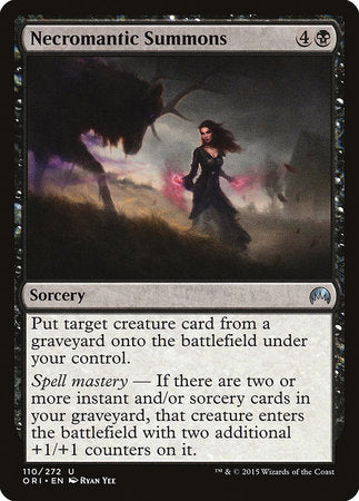 Necromantic Summons [Magic Origins] | Cracking-Singles