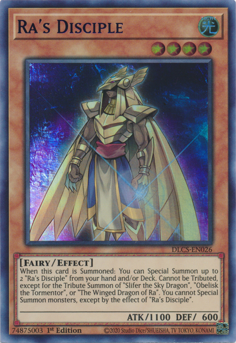 Ra's Disciple (Purple) [DLCS-EN026] Ultra Rare | Cracking-Singles