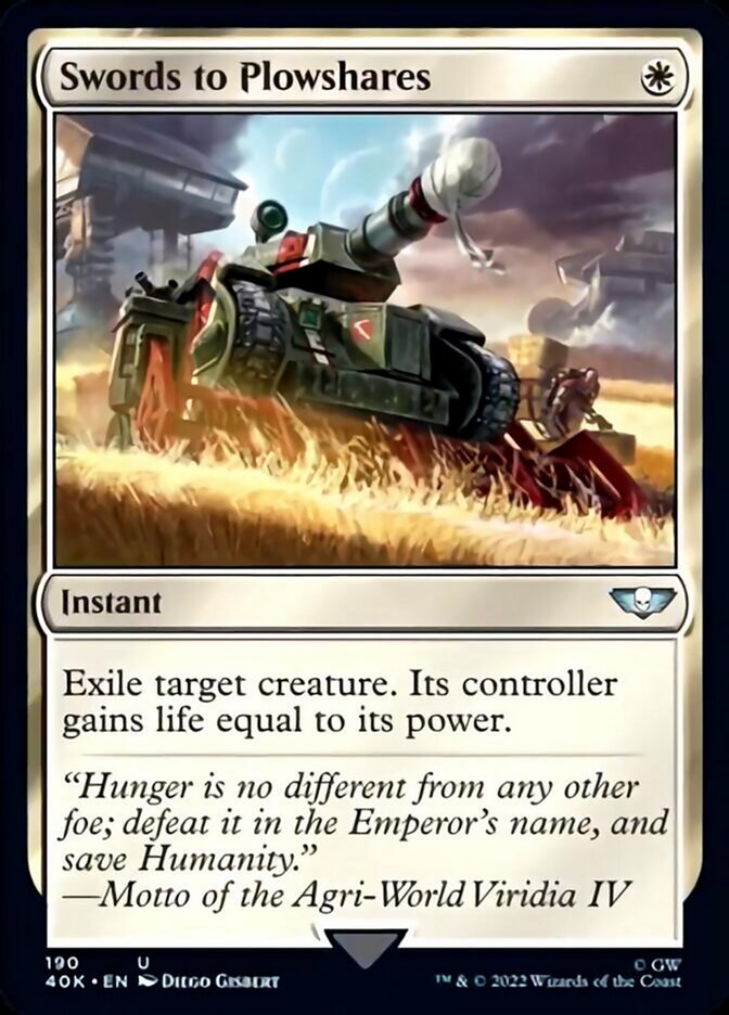 Swords to Plowshares [Universes Beyond: Warhammer 40,000] | Cracking-Singles