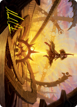 Katilda's Rising Dawn Art Card (Gold-Stamped Signature) [Innistrad: Crimson Vow Art Series] | Cracking-Singles