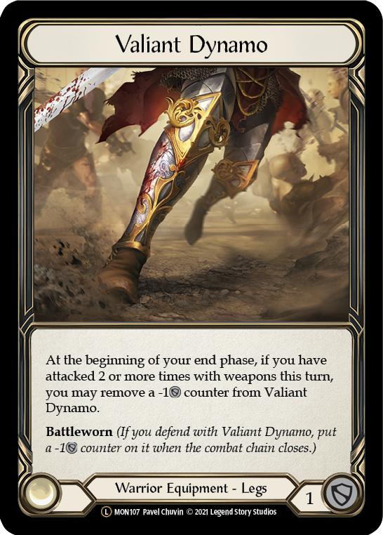 Valiant Dynamo (Rainbow Foil) [U-MON107-RF] Unlimited Rainbow Foil | Cracking-Singles