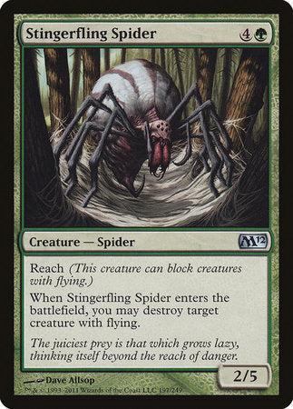Stingerfling Spider [Magic 2012] | Cracking-Singles