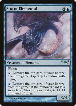 Storm Elemental [Coldsnap Theme Decks] | Cracking-Singles