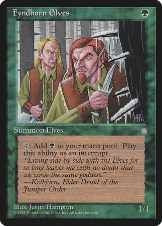 Fyndhorn Elves [Ice Age] | Cracking-Singles