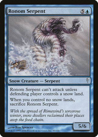 Ronom Serpent [Coldsnap] | Cracking-Singles
