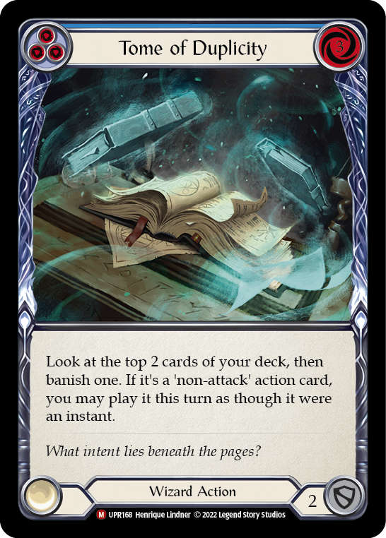 Tome of Duplicity [UPR168] (Uprising)  Rainbow Foil | Cracking-Singles