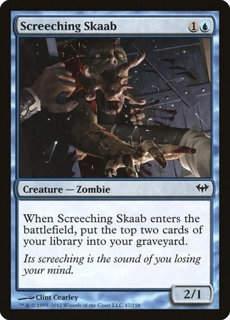 Screeching Skaab [Dark Ascension] | Cracking-Singles