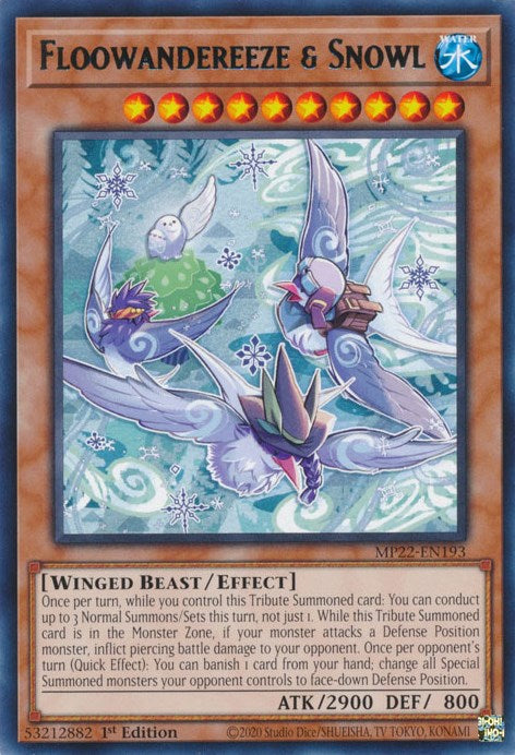 Floowandereeze & Snowl [MP22-EN193] Rare | Cracking-Singles