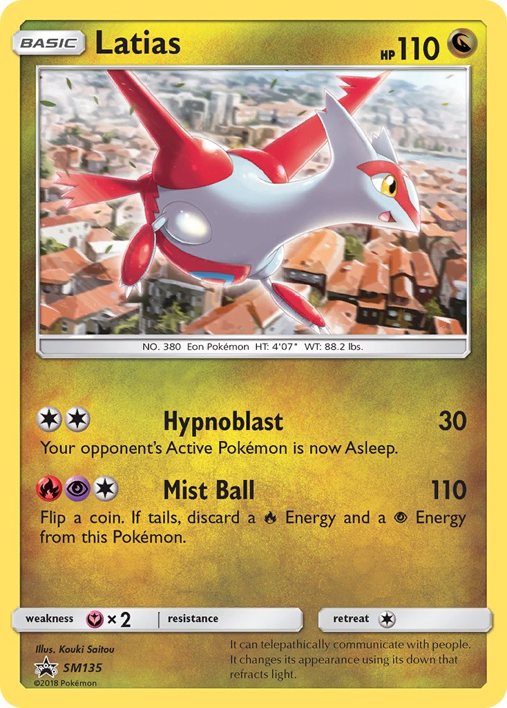 Latias (SM135) [Sun & Moon: Black Star Promos] | Cracking-Singles