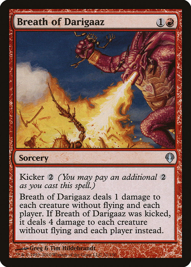 Breath of Darigaaz [Archenemy] | Cracking-Singles