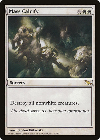 Mass Calcify [Shadowmoor] | Cracking-Singles
