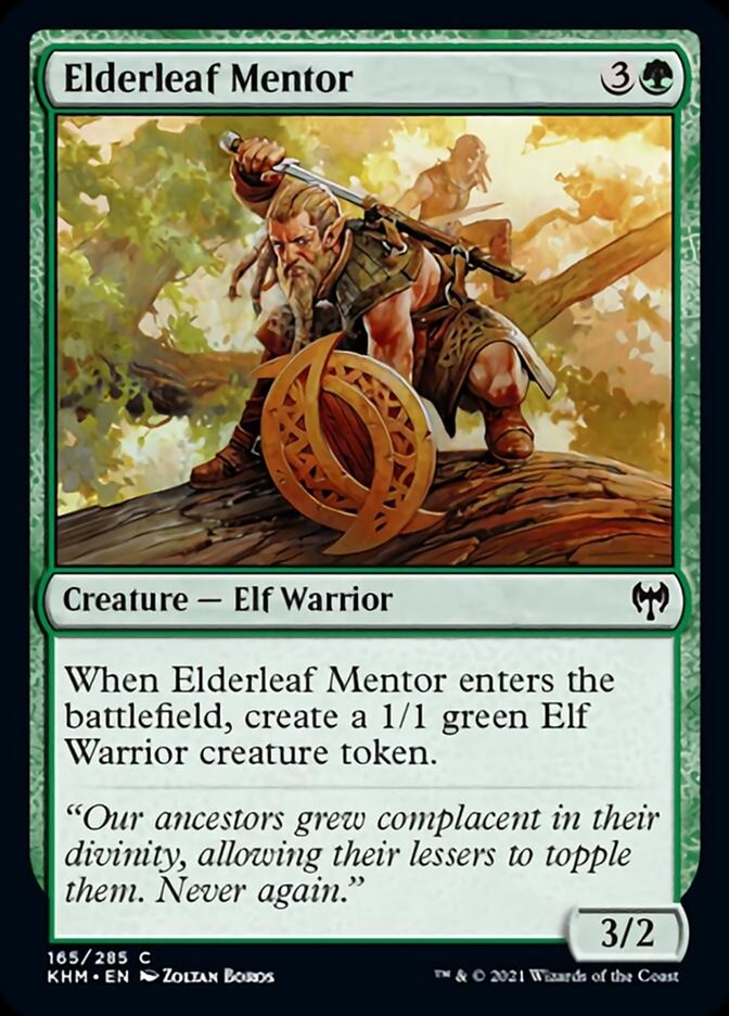 Elderleaf Mentor [Kaldheim] | Cracking-Singles