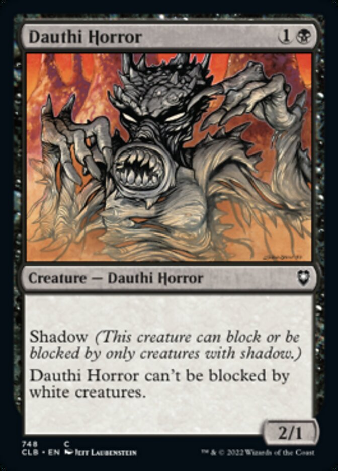 Dauthi Horror [Commander Legends: Battle for Baldur's Gate] | Cracking-Singles