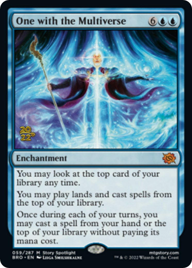 One with the Multiverse [The Brothers' War Prerelease Promos] | Cracking-Singles