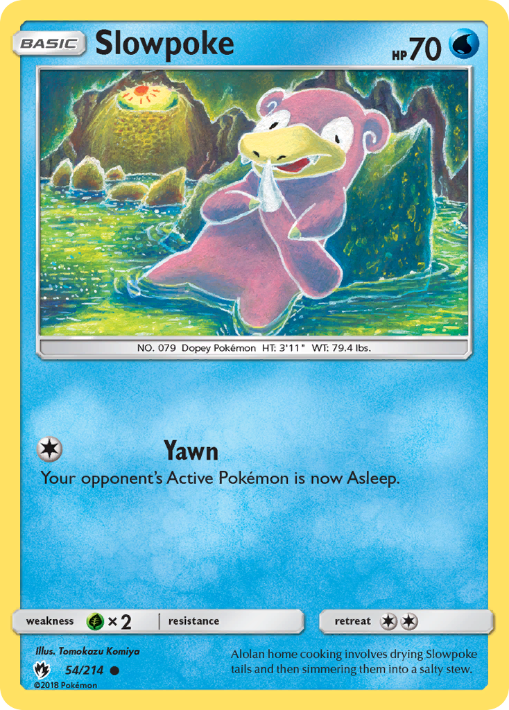 Slowpoke (54/214) [Sun & Moon: Lost Thunder] | Cracking-Singles